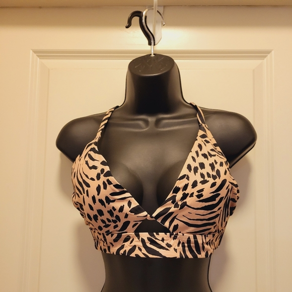 Nude & Black Animal Print Shade & Shore Bikini - Picture 4 of 9